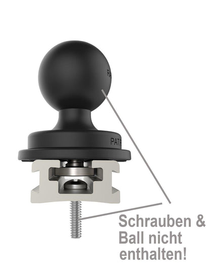 Șină Tough Track din aluminiu RAM MOUNTS® 76.2 mm - imagine 2