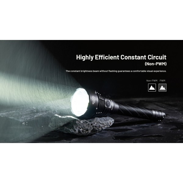 Nitecore MH40 PRO, Lanternă Profesionala, Reîncărcabilă USB-C, 3500 Lumeni, 1300 Metri - imagine 7