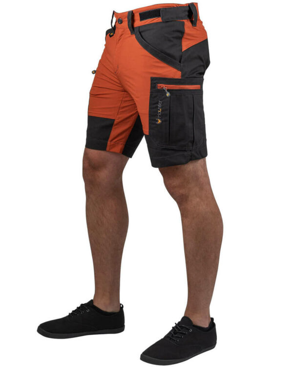 Pantaloni scurti vanatoare Vannas Orange - imagine 2