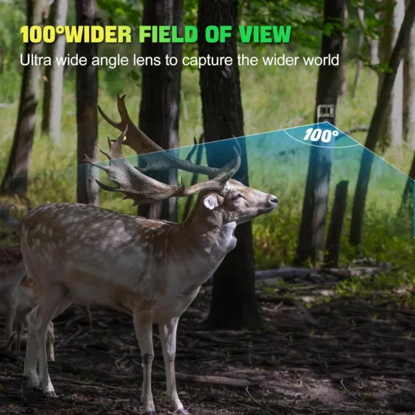 LYNXCAM Camera cu GPS live vision APP 4G LTE video 2K si panou solar - imagine 2