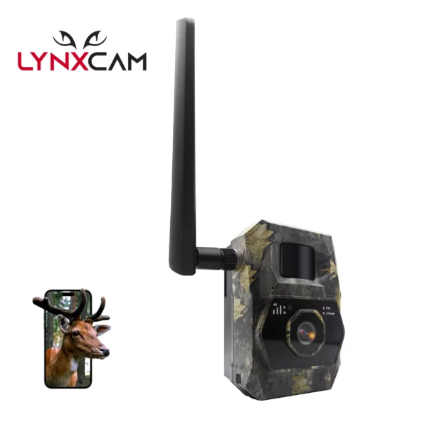 LYNXCAM Camera live vision cu GPS APP 4G LTE Full HD Panou Solar - imagine 5