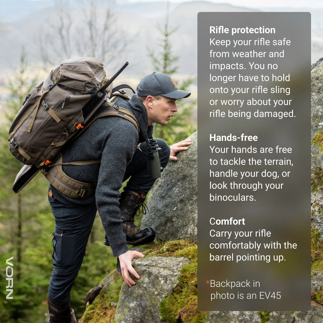 Rucsac cu detasare rapida arma Vorn EV45 - imagine 2