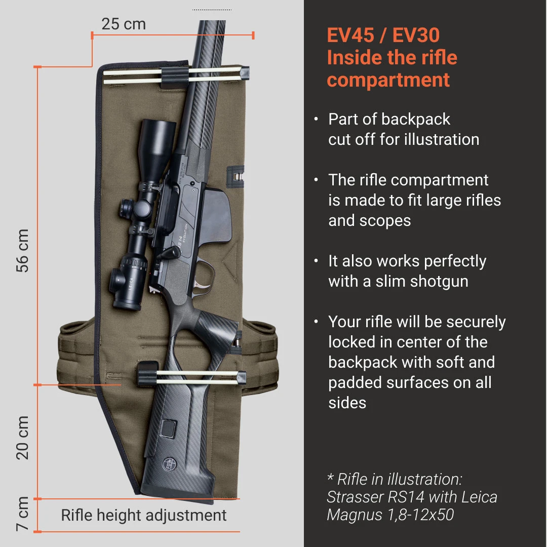 Rucsac cu detasare rapida arma Vorn EV45 - imagine 5